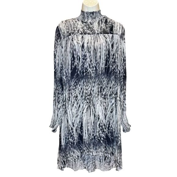 All Saints Pembury Graphic Print Dress NWT Size 2 - Picture 4 of 7